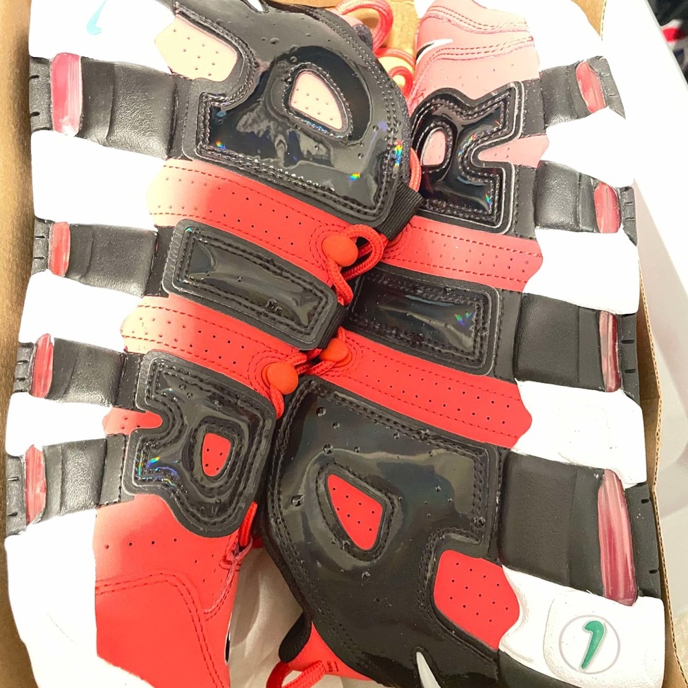 Nike Red and Black Sneakers